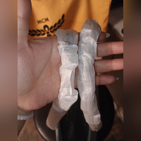 MCM Misty Gray Visetos Medium Tote - Picture 5 of 10